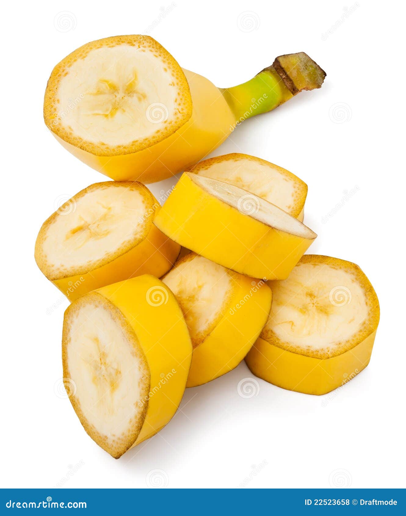 Cut Banana Royalty Free Stock Photos Image 22523658