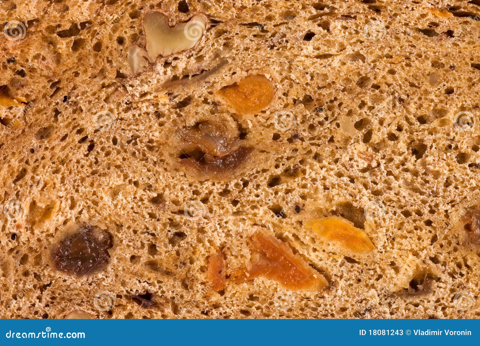 Cut Bread with Raisin and Dried Apricots Stock Image Image of food, bakery 18081243