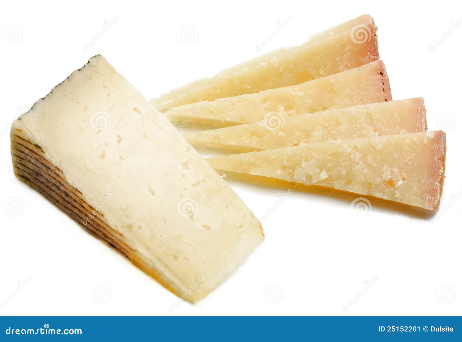 Cut Cheeses Of Various Types Stock Image - Image: 25152201