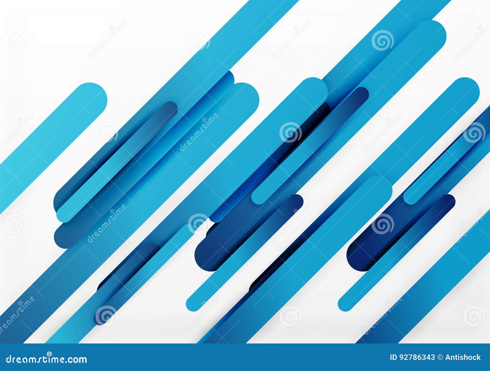 Cut 3d Paper Color Straight Lines Abstract Background Stock Vector
