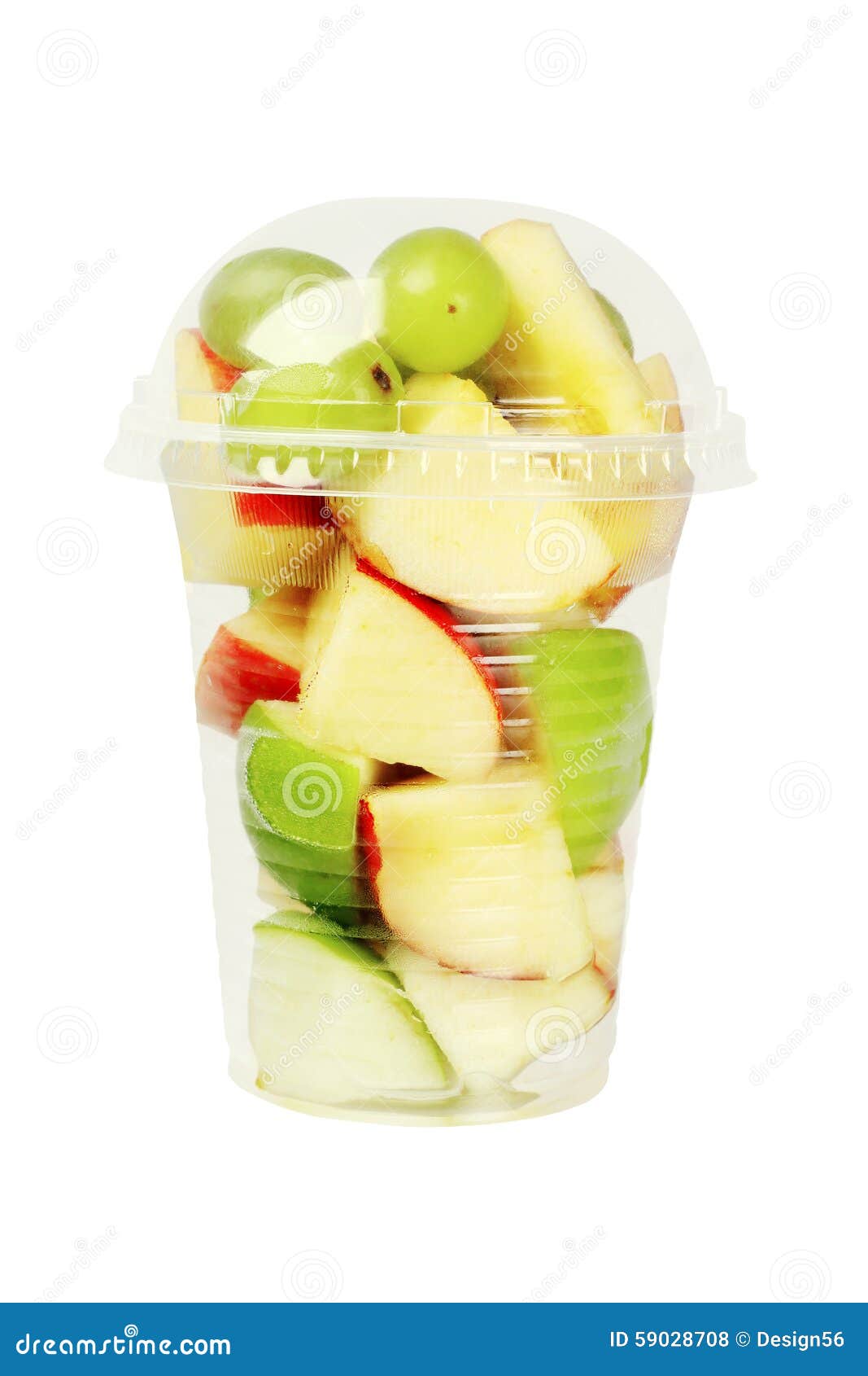 Cut Fruits In Plastic Cup Stock Photo Image 59028708