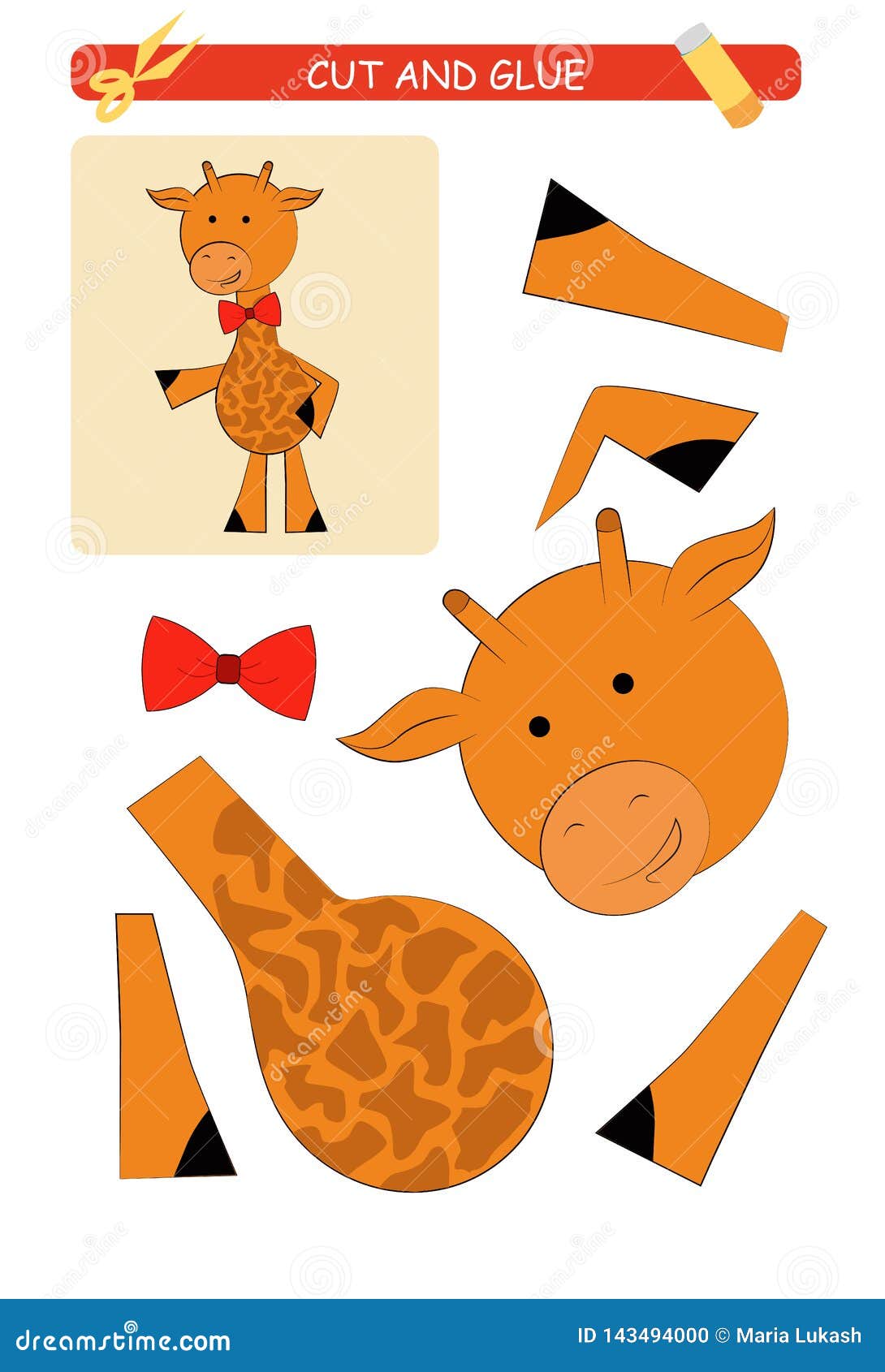 Cut Out And Glue Worksheets