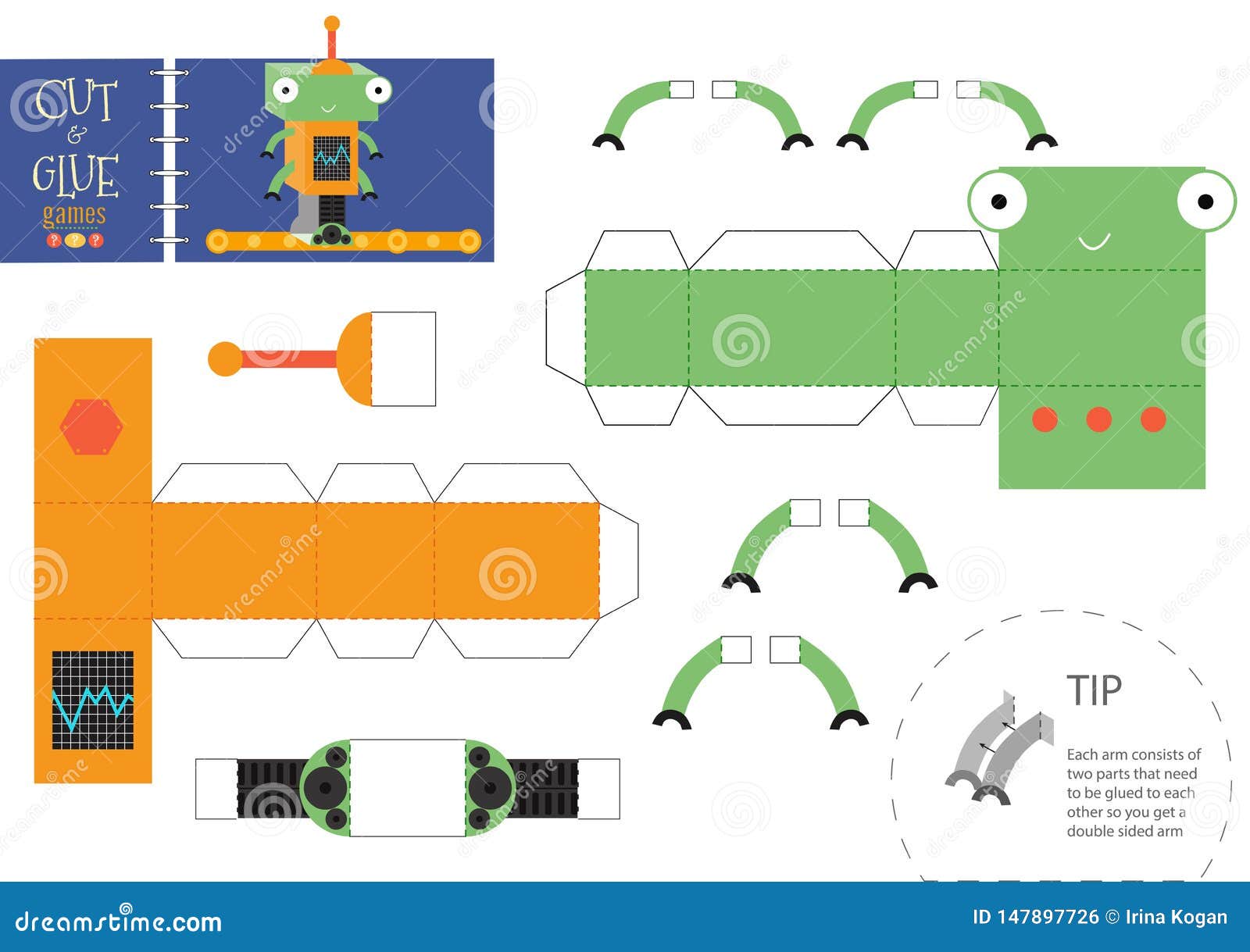 paper toy model
