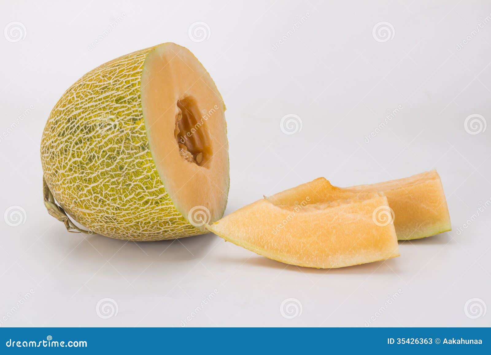 cut the hami melon