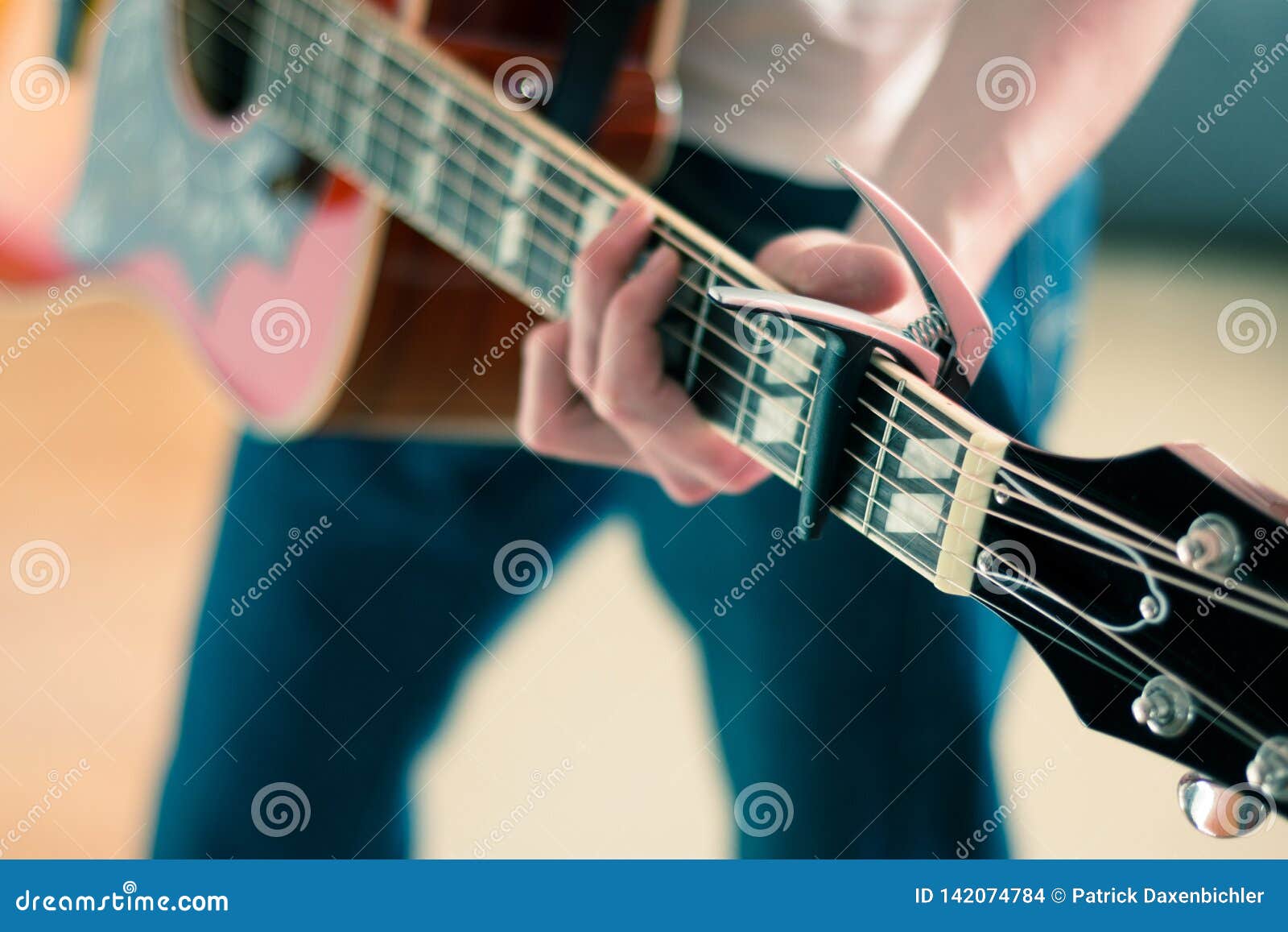 playing guitar with cut fingers playing guitar with cut fingers