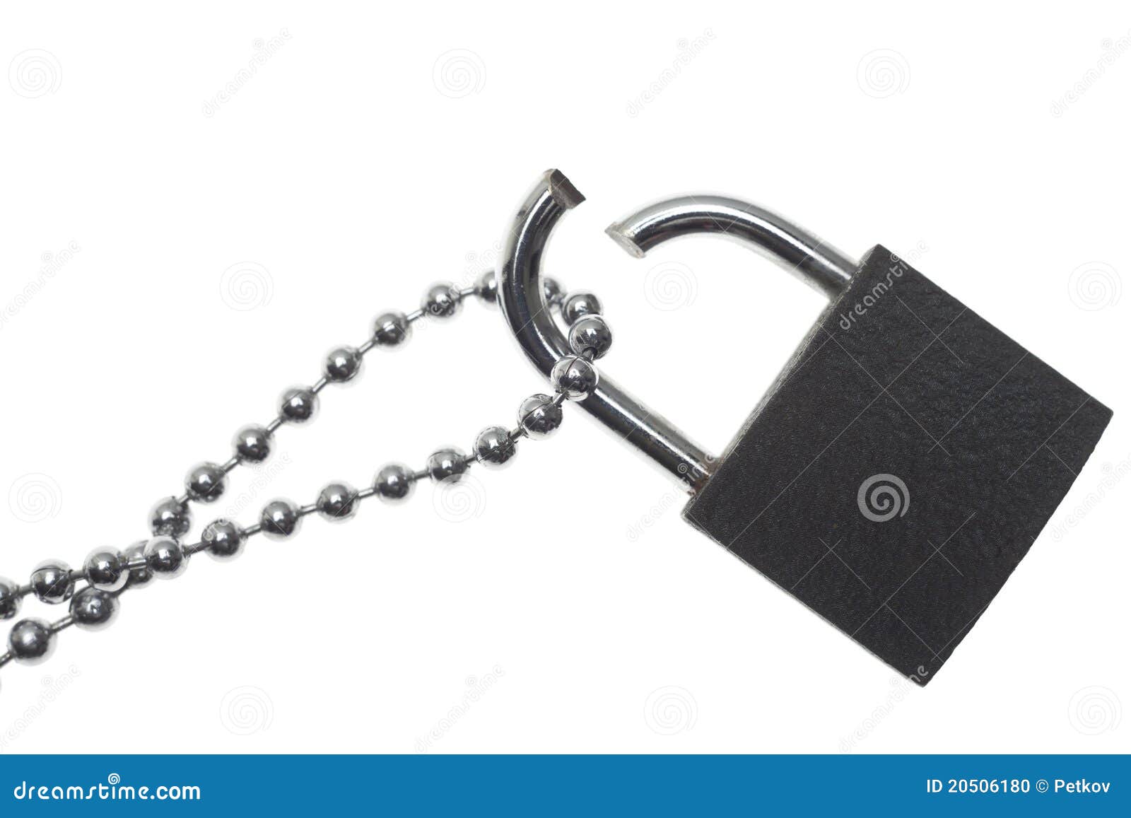 Cut padlock stock photo. Image of equipment, objects 20506180