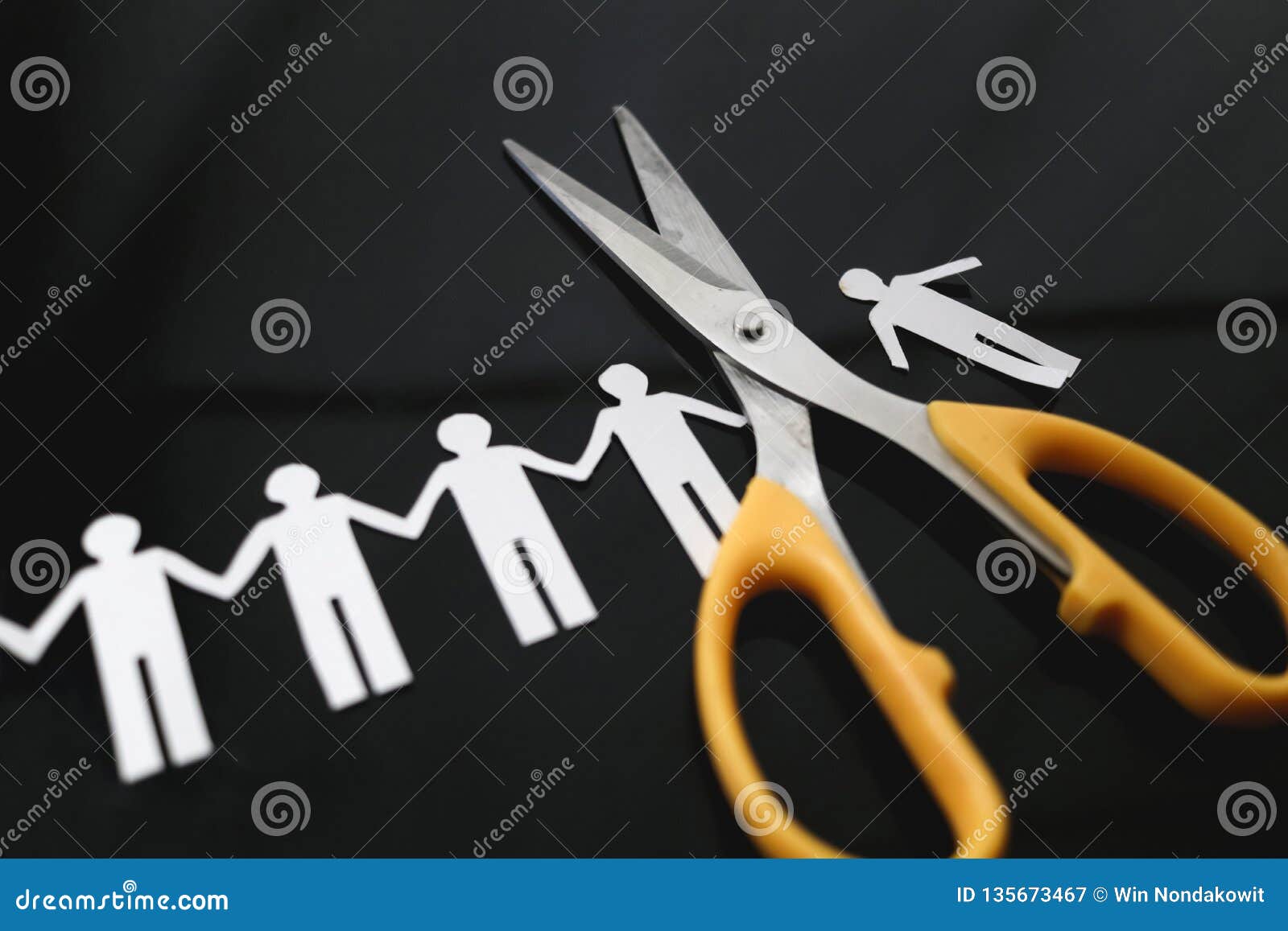 Cut ties and boycott stock image. Image of still, concept 135673467