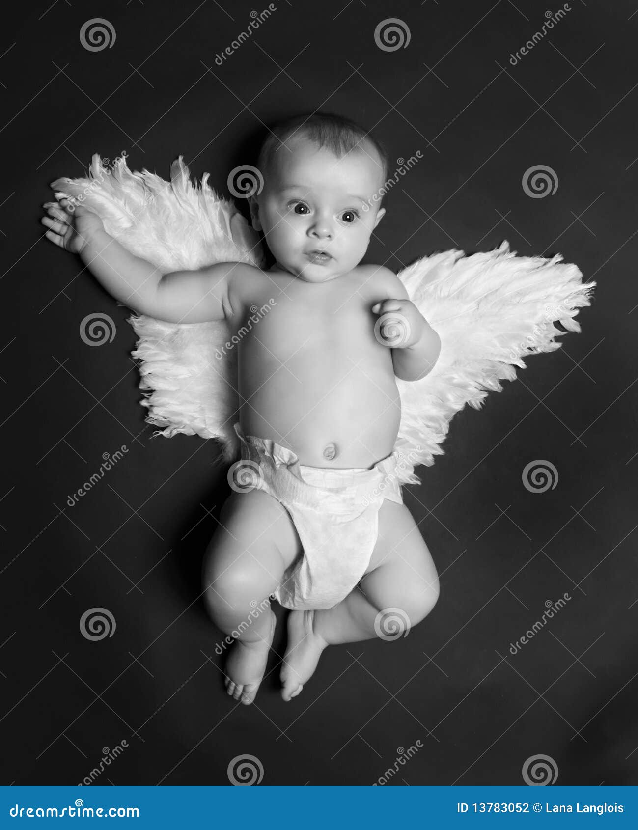 Cute angel baby boy stock photo. Image of child, caucasian 13783052