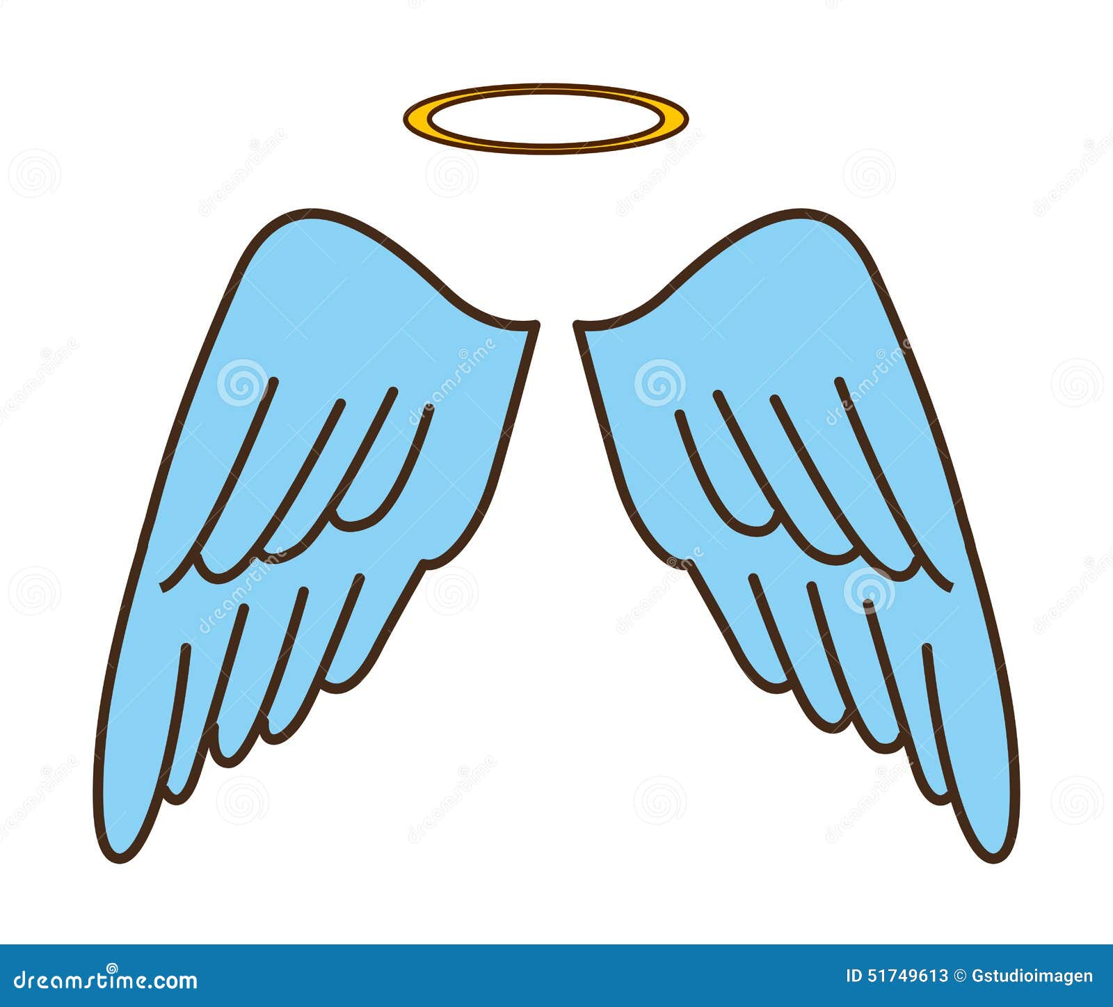 Cute angel stock vector. Illustration of heaven, romantic - 51749613
