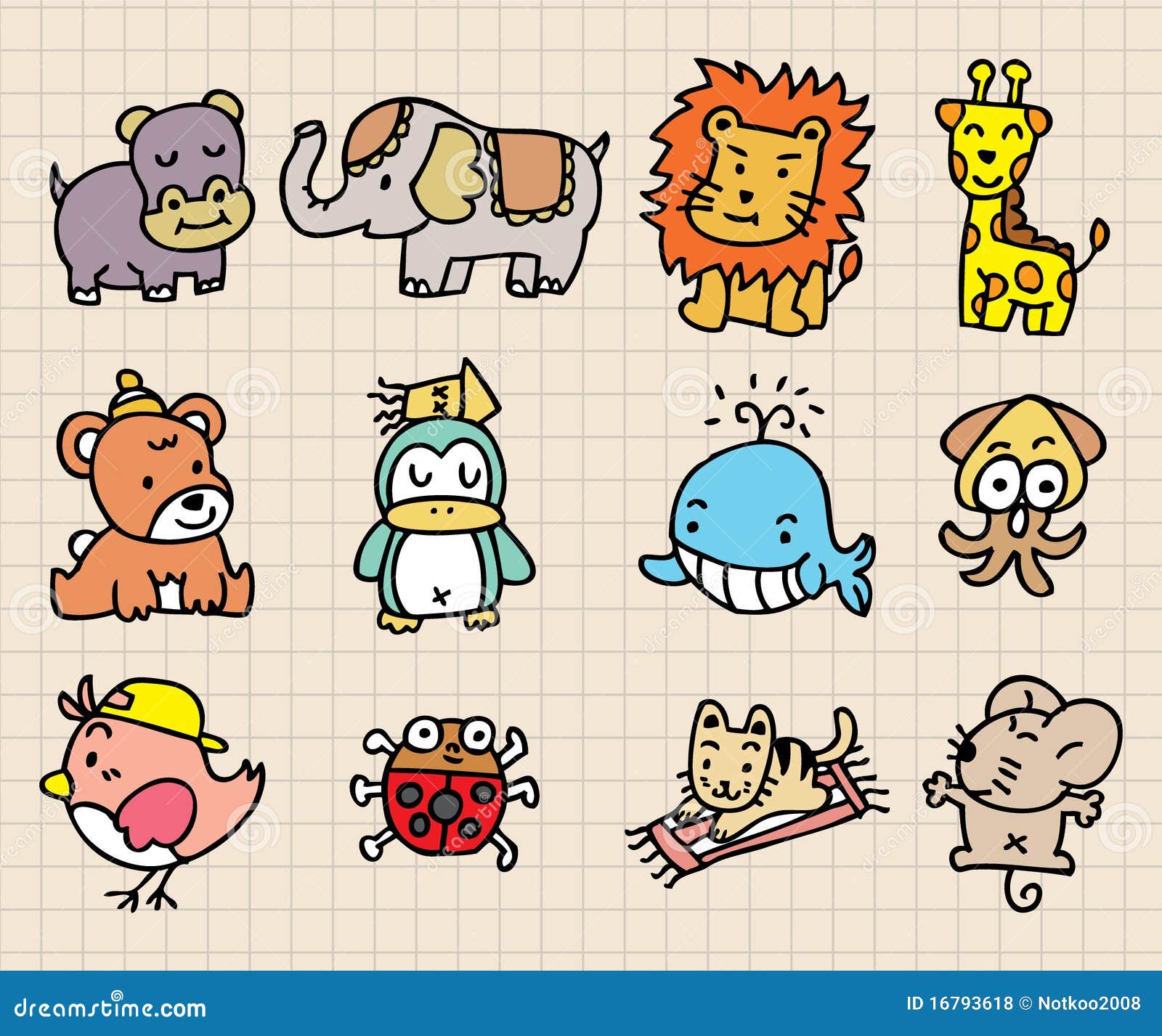 Easy To Draw Animals Cute Online Selection, Save 64% | jlcatj.gob.mx