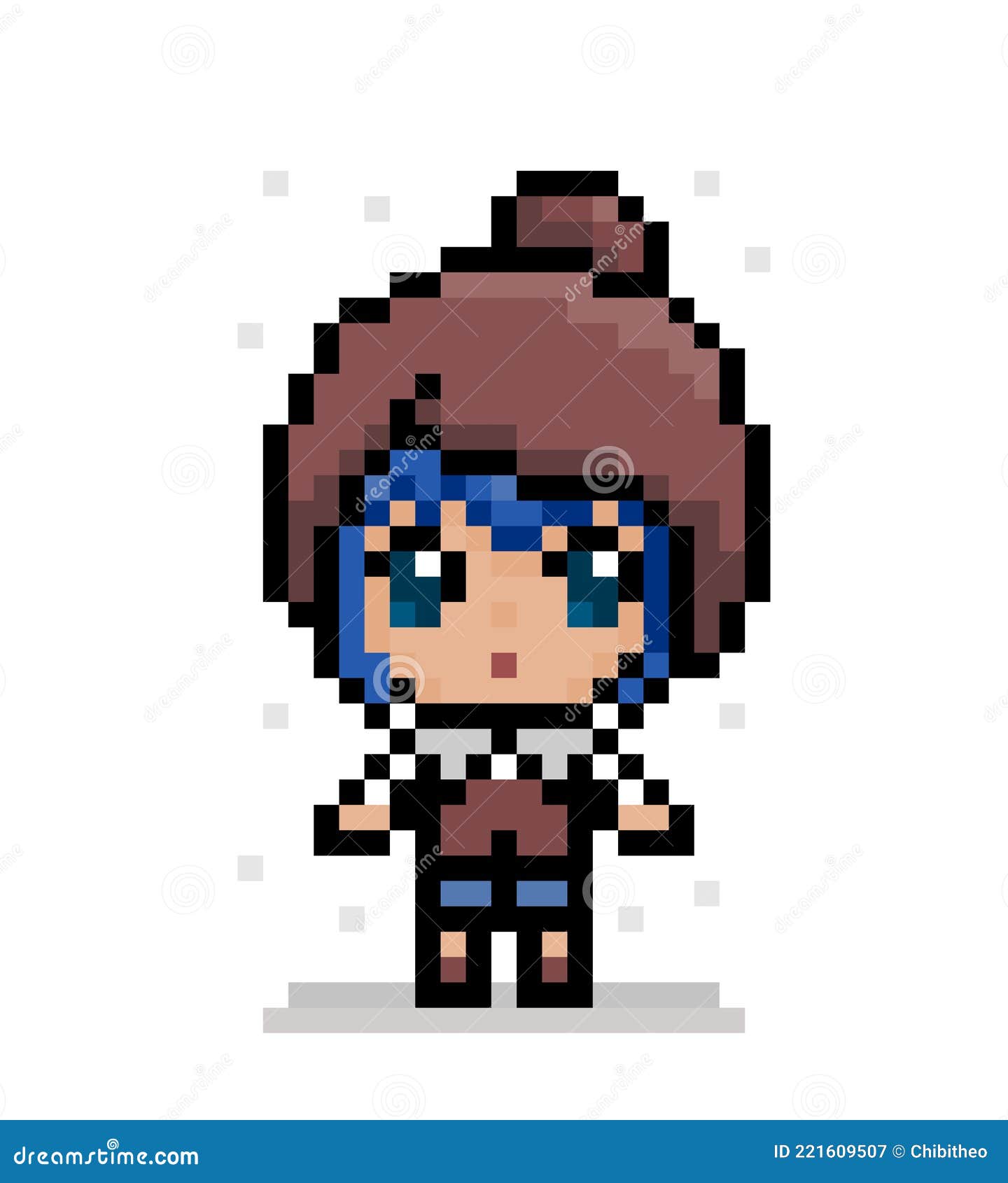 Pixel Anime Stock Illustrations – 798 Pixel Anime Stock Illustrations,  Vectors & Clipart - Dreamstime