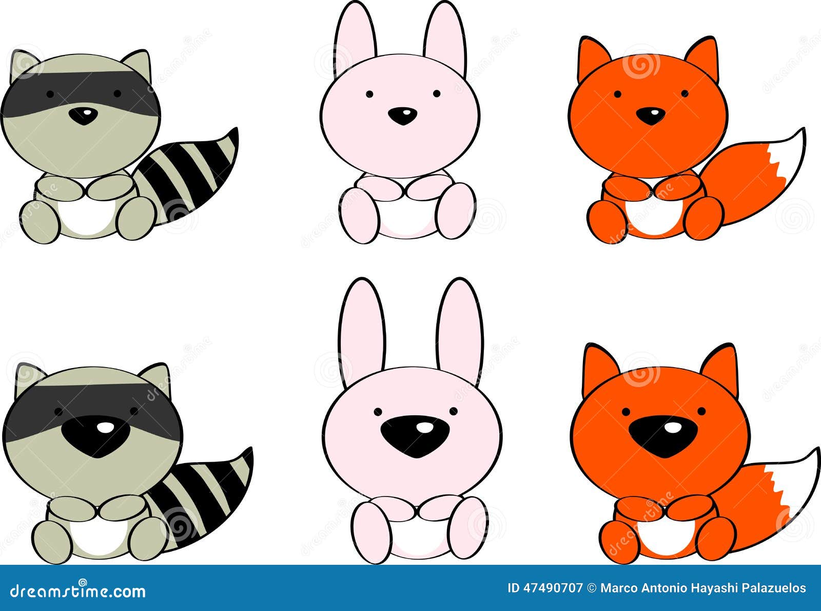 cartoon baby animals pictures