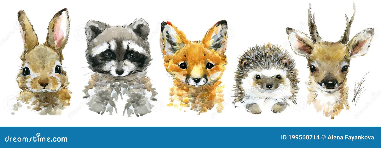 Download Watercolor Animals Stock Illustrations 20 208 Watercolor Animals Stock Illustrations Vectors Clipart Dreamstime