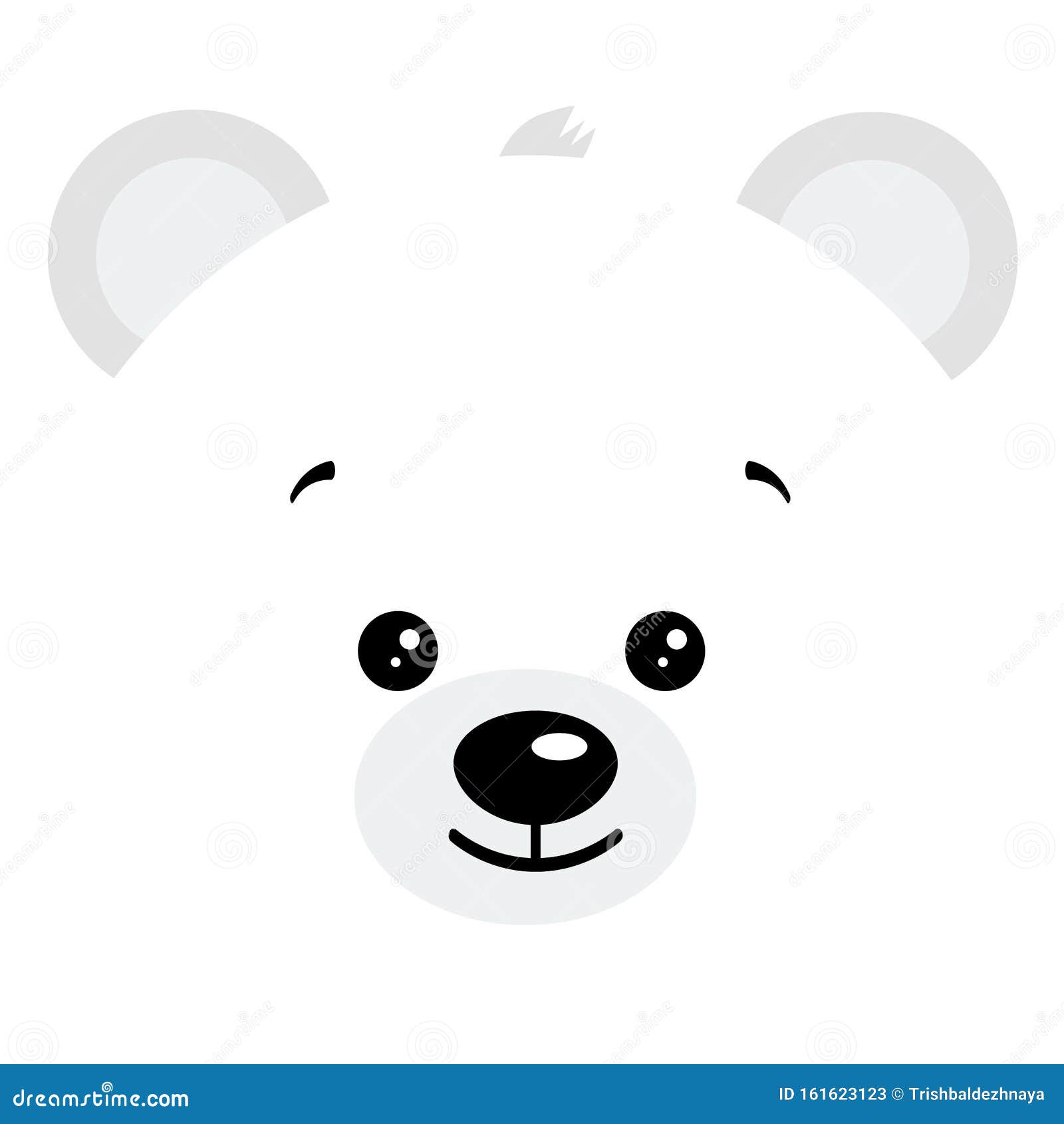 Free Free 124 Baby Bear Face Svg SVG PNG EPS DXF File