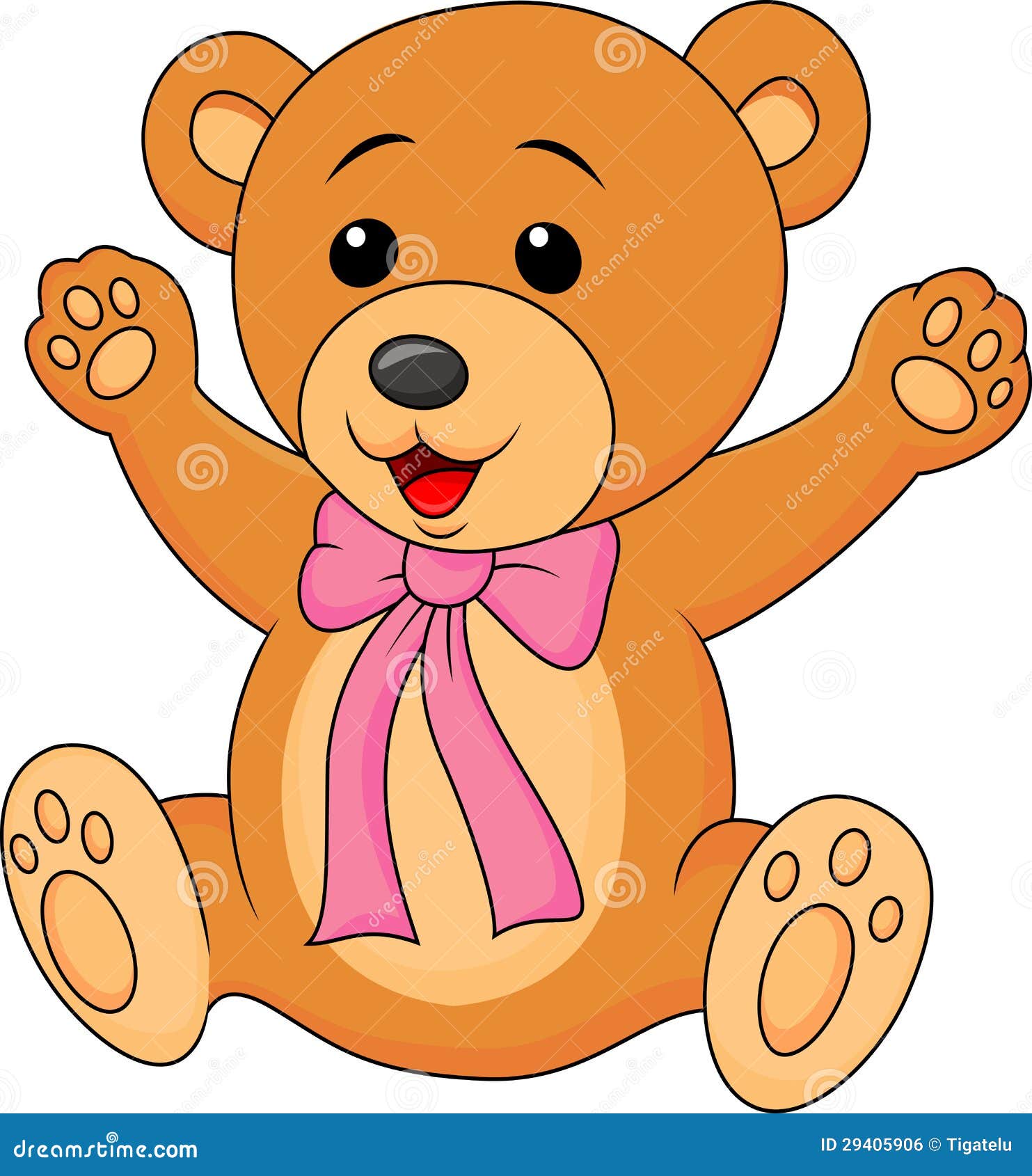  Cute  baby bear  cartoon  stock vector Illustration of drawn 
