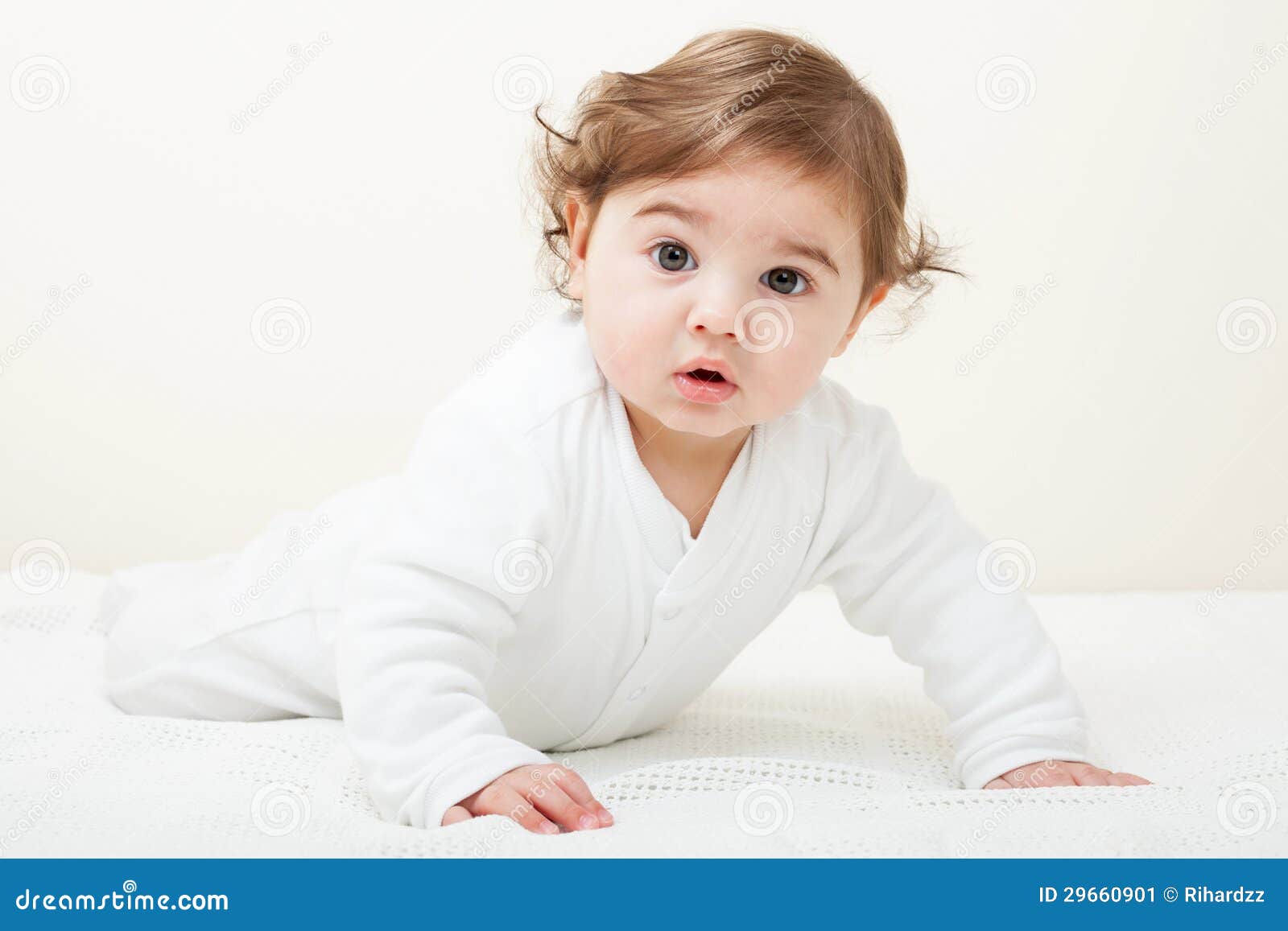 Cute Baby boy stock image. Image of portrait, positive - 29660901