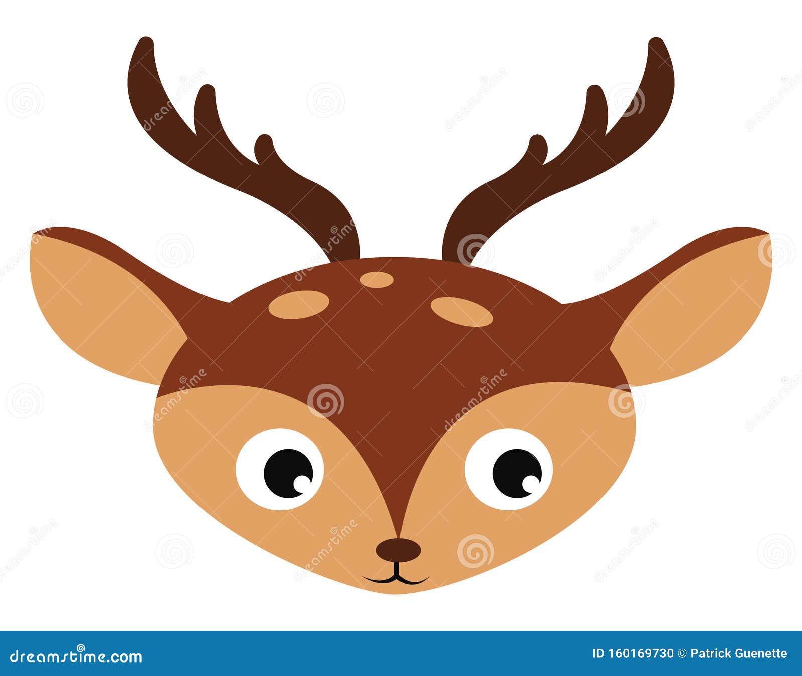 Cute Baby Deer, Illustration, Vector Stock Vector ...