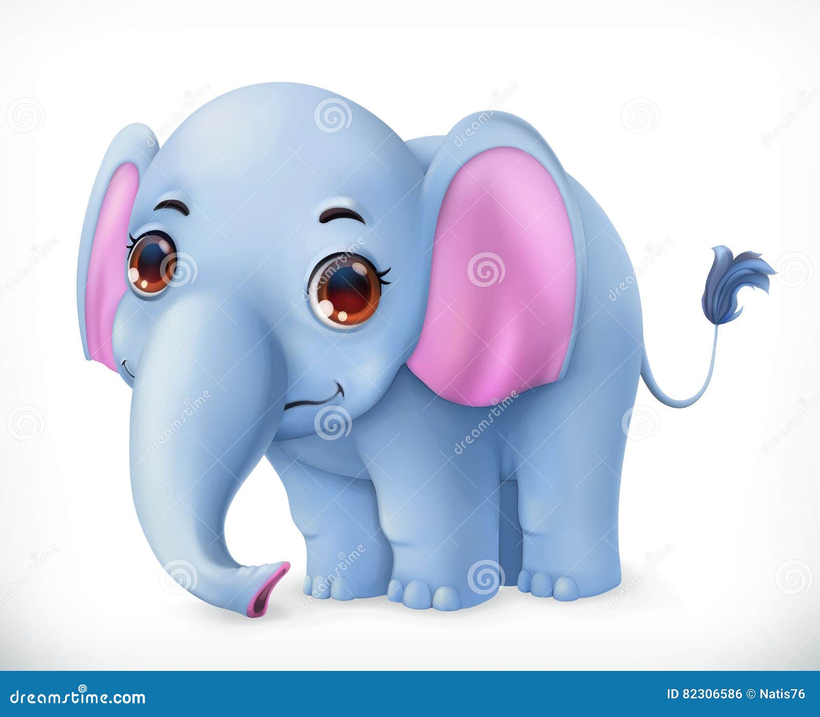 Cute Baby Elephant Cartoon Character. Funny Animals Vector Icon Stock Vector - Illustration of color, safari: 82306586 Cute Baby Elephant Cartoon Character. Funny Animals Vector Icon Stock Vector - Illustration of color, safari: 82306586