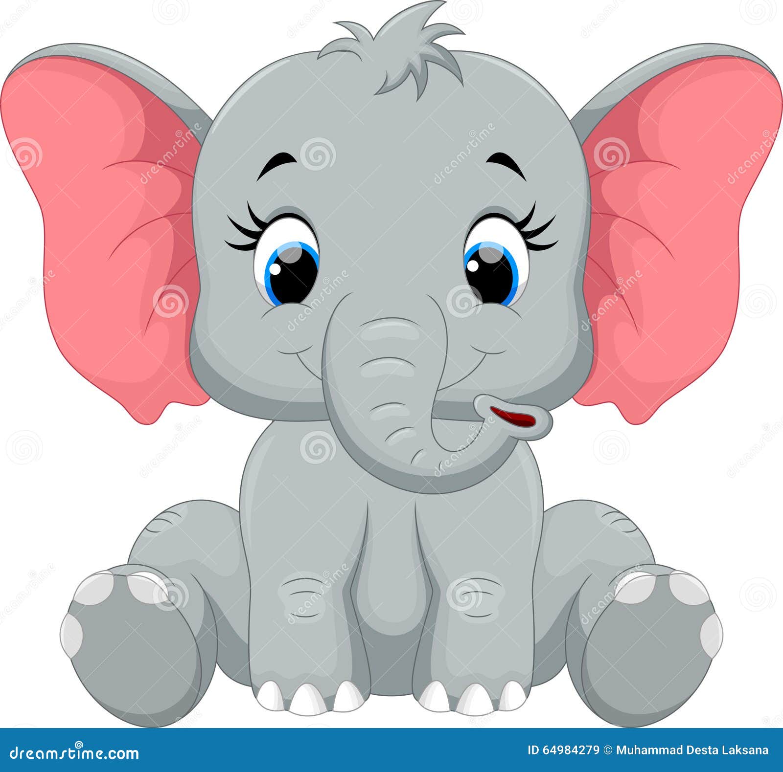 cartoon elephant drawings