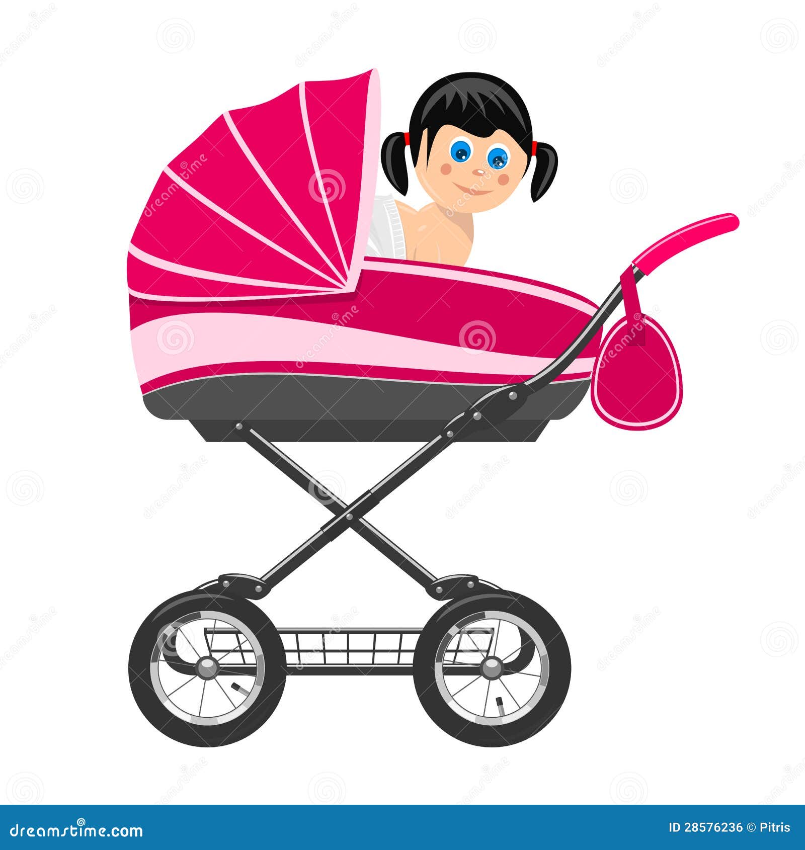 prams for baby girl