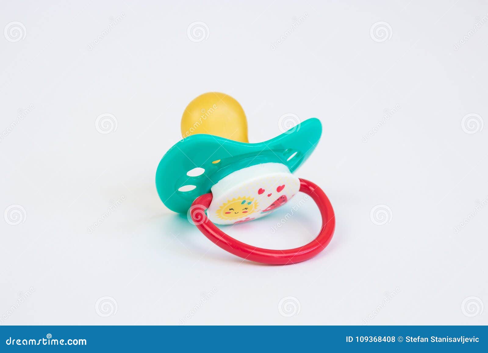 pacifiers stock photo image