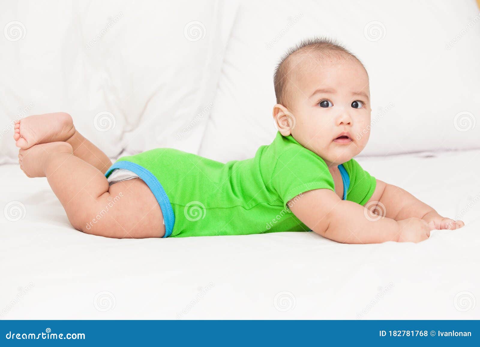 Cute Baby Smile To the Camera Stock Photo - Image of friendly ...