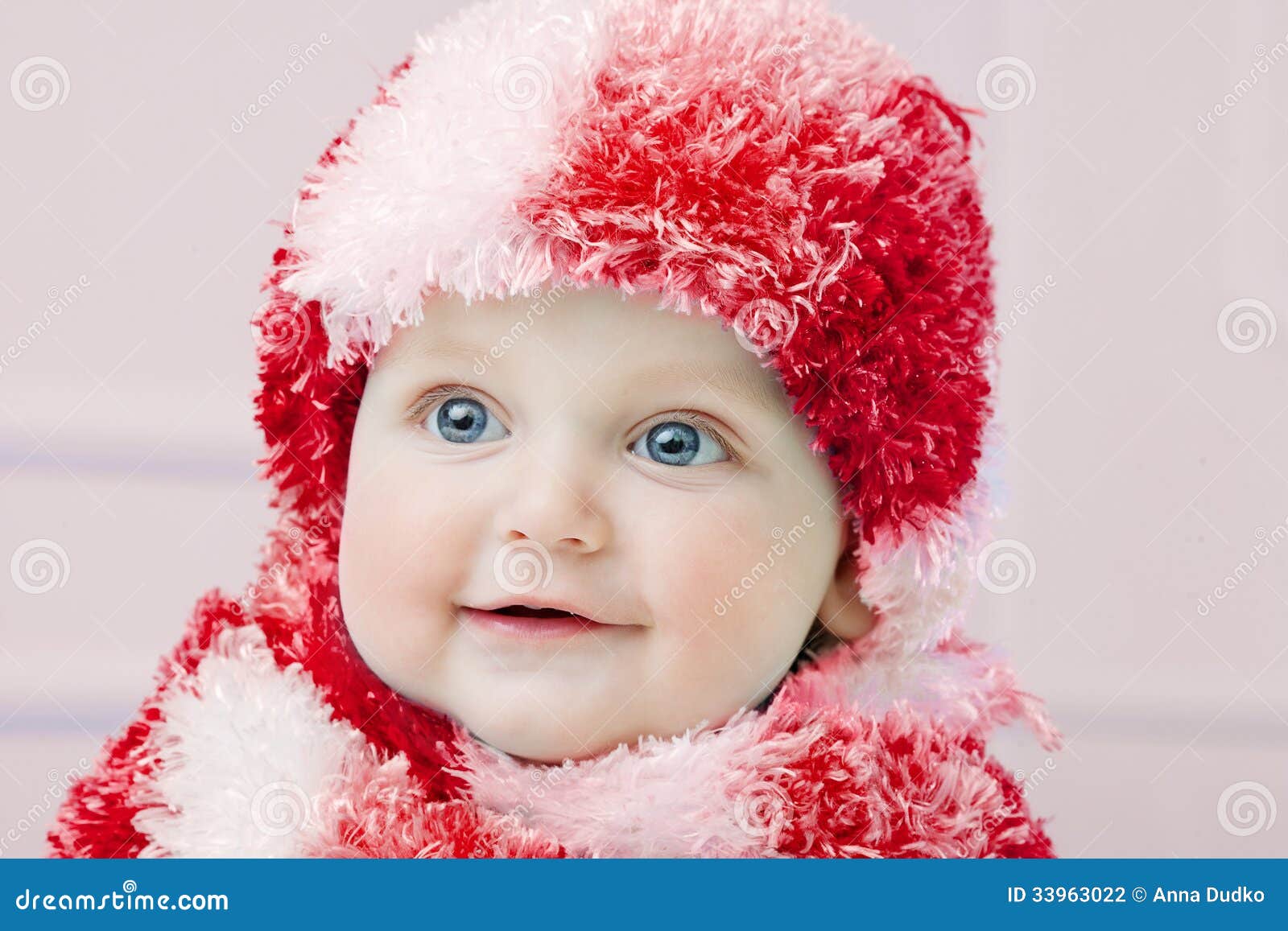 Cute Baby at Winter Background Stock Photo Image of beautiful, small