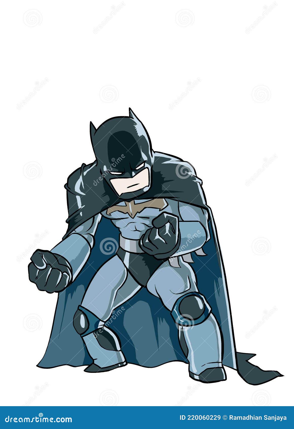 Cute Batman Action Pose in Dark Situation Editorial Stock Image -  Illustration of pose, situation: 220060229