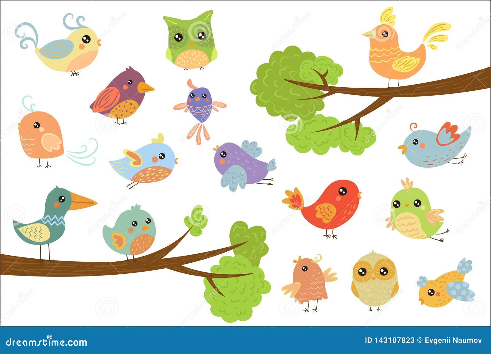 cute bird cartoon images