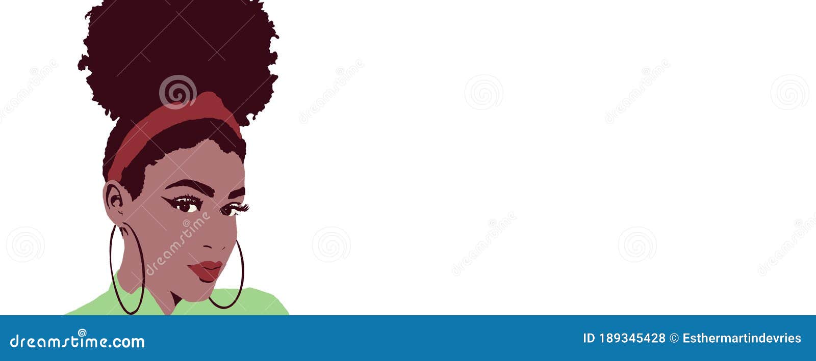 Cute Black African American Girl or Woman with High Puff Afro Hair Style and Make Up Stock Illustration - Illustration of fashion, painting: 189345428 Cute Black African American Girl or Woman with High Puff Afro Hair Style and Make Up Stock Illustration - Illustration of fashion, painting: 189345428
