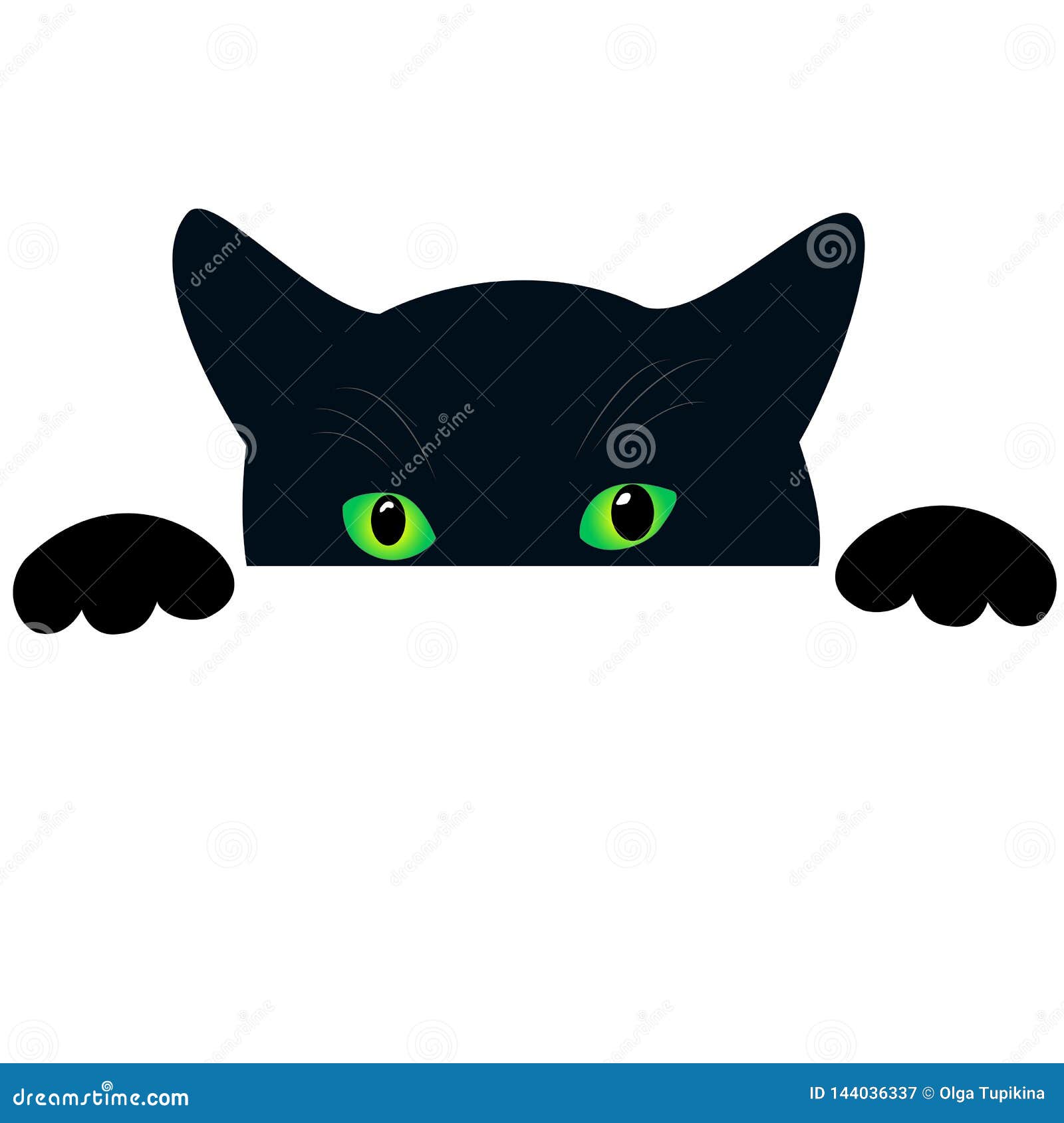 funny black cat icon vector illustration design Stock Vector Image