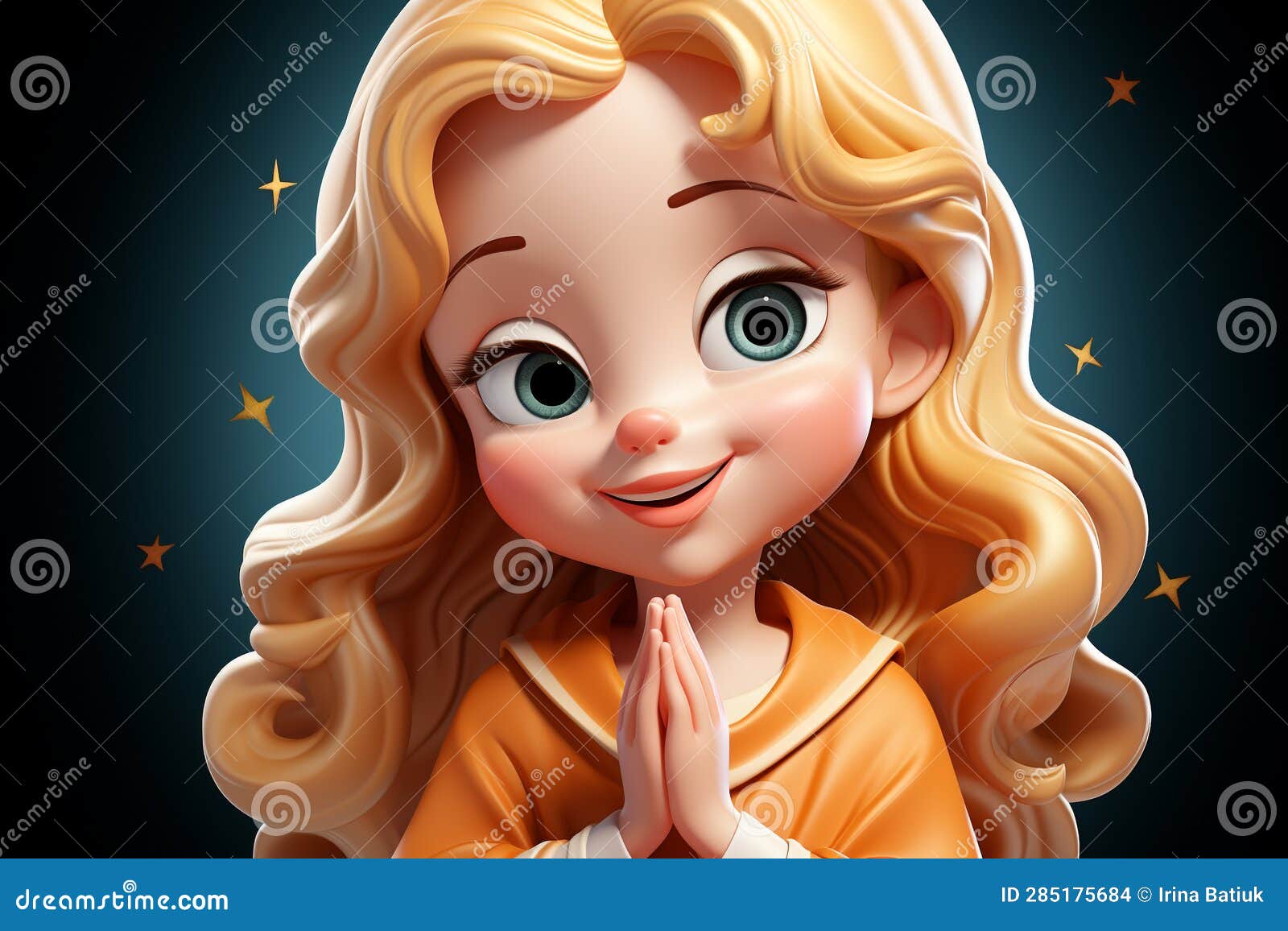 cute blessed mary animated. animated expressions, quirky expressions, playful expressions, black and white background