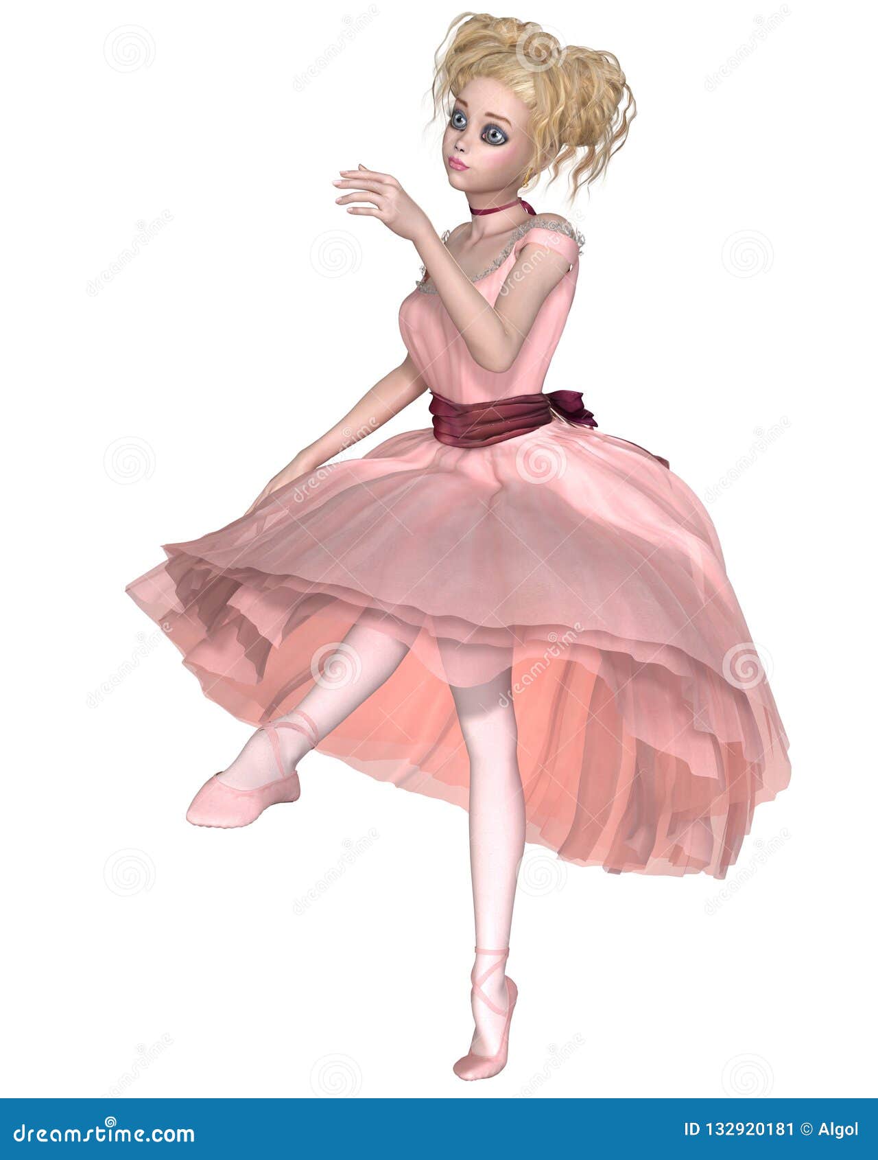 Anime Base Girl - Anime jumping ballet pose | PoseMy.Art