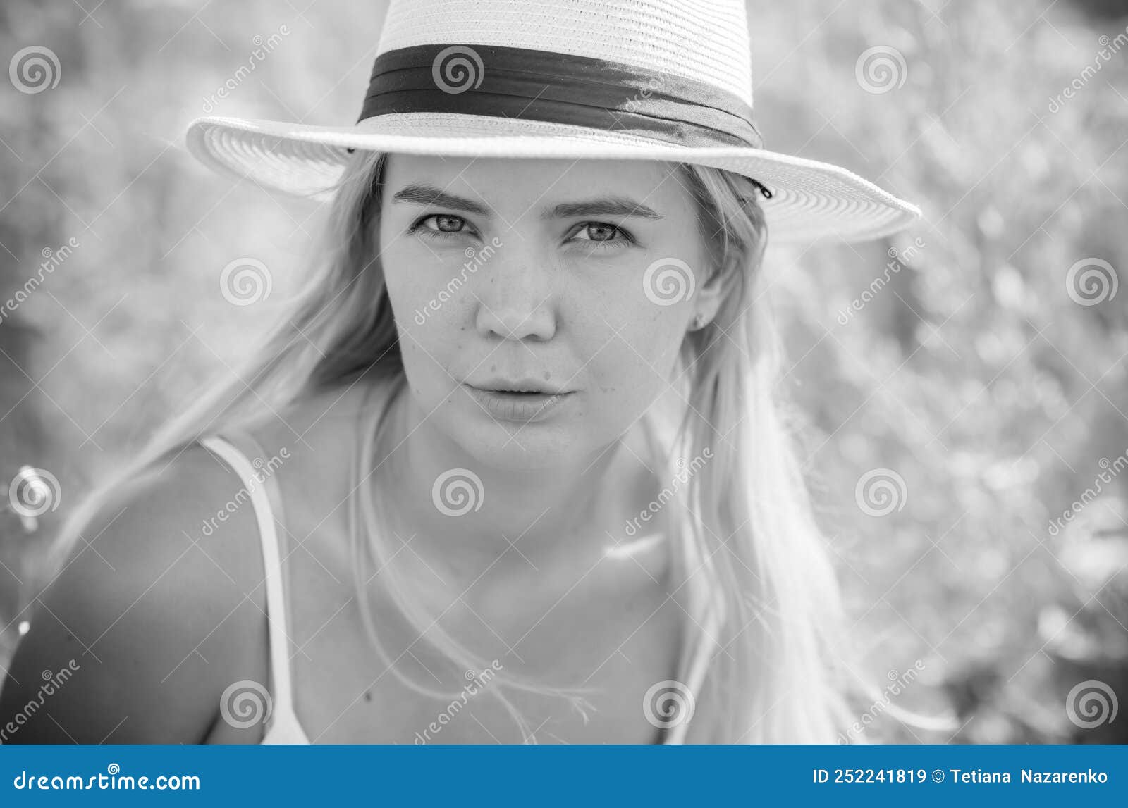 Cute Blonde Girl With Fresh Skin Outdoor Portrait Stock Image Image Of Blond Close 252241819