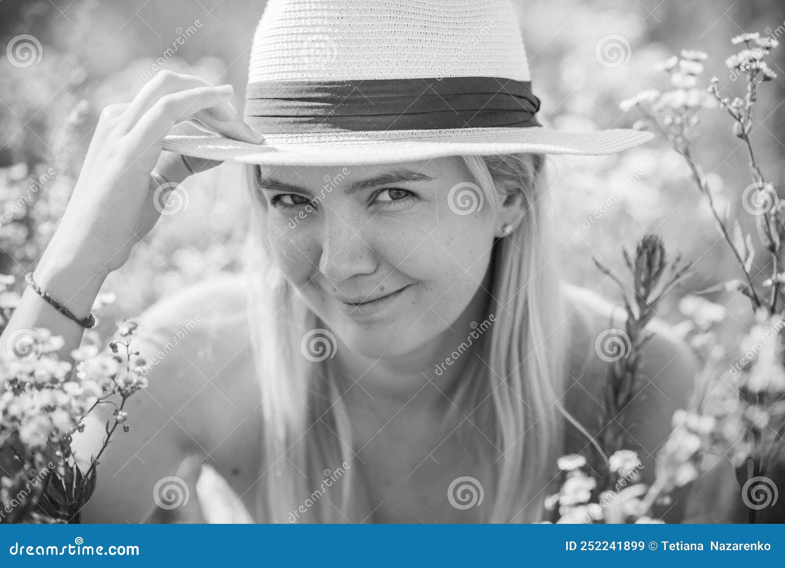 Cute Blonde Girl With Fresh Skin Outdoor Portrait Stock Image Image Of Clean Blonde 252241899