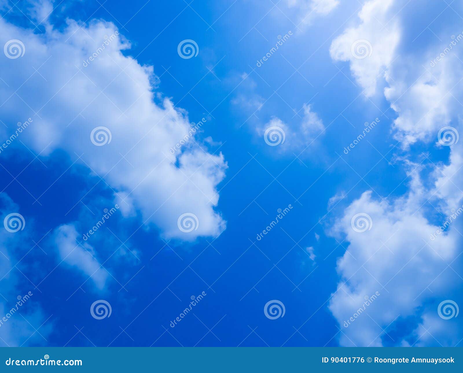 Cute blue sky with cloud stock photo. Image of overcast - 90401776