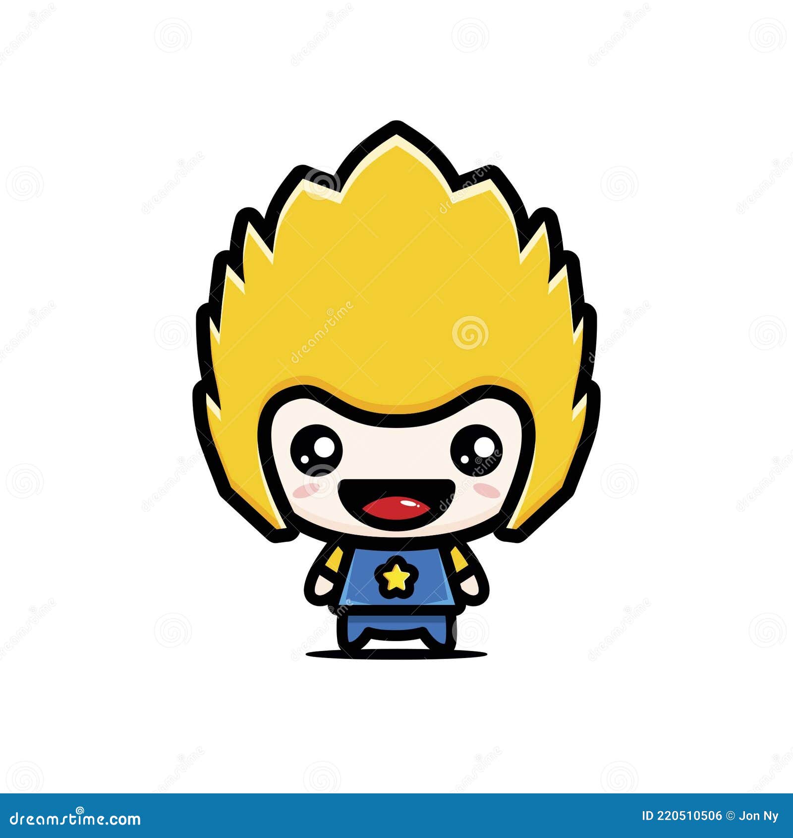 Cute Boy Cartoon Character with Yellow Hair Stock Vector - Illustration of game, individuality: 220510506 Cute Boy Cartoon Character with Yellow Hair Stock Vector - Illustration of game, individuality: 220510506