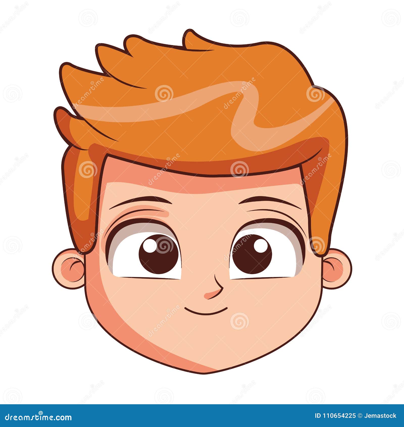 Cute boy face cartoon stock vector. Illustration of kids - 110654225 Cute boy face cartoon stock vector. Illustration of kids - 110654225