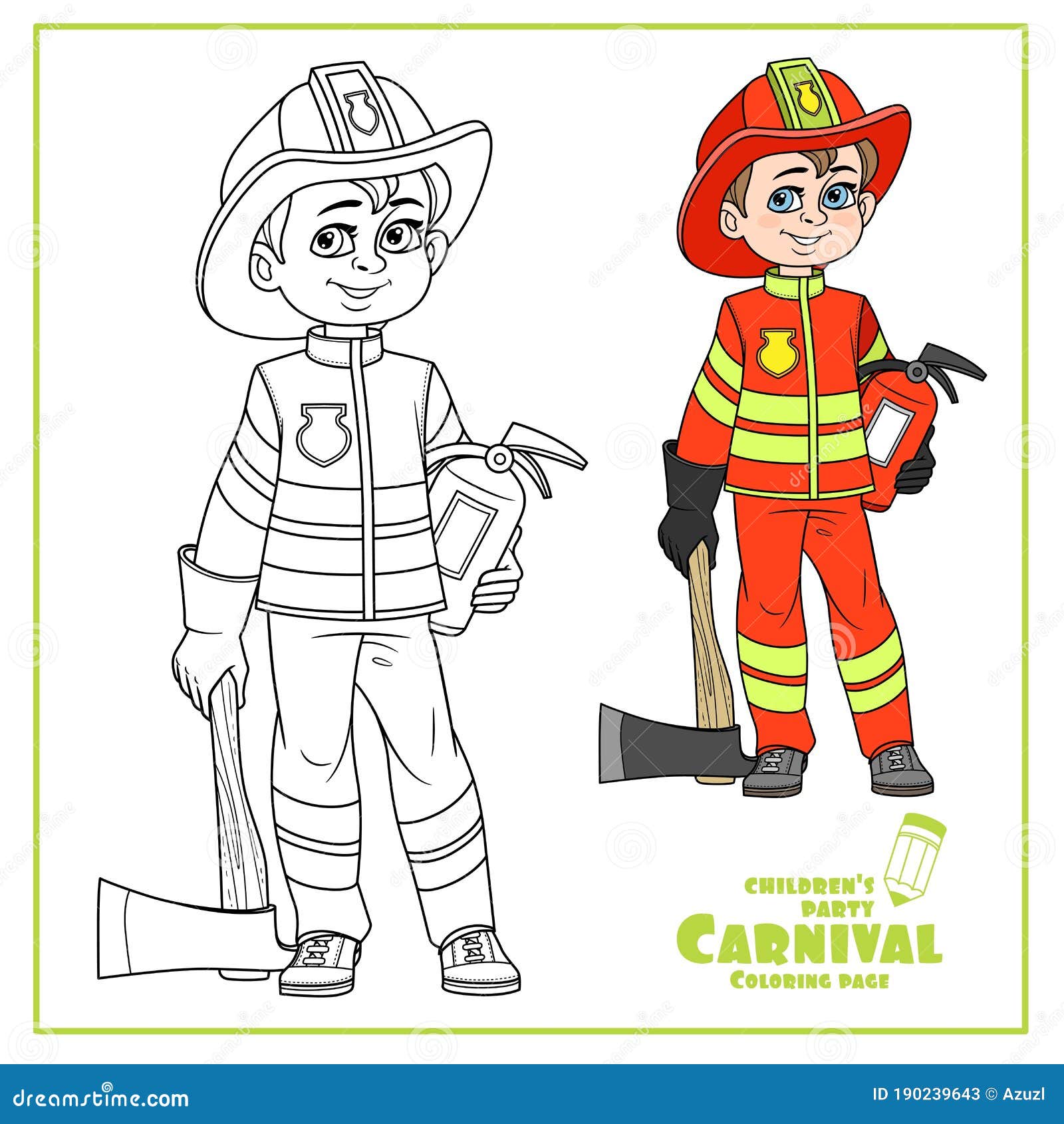 firefighter coloring pages