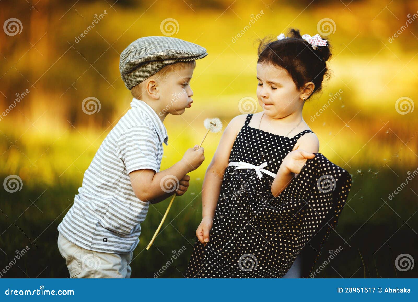 Cute boy and girl stock image. Image of couple, love - 28951517