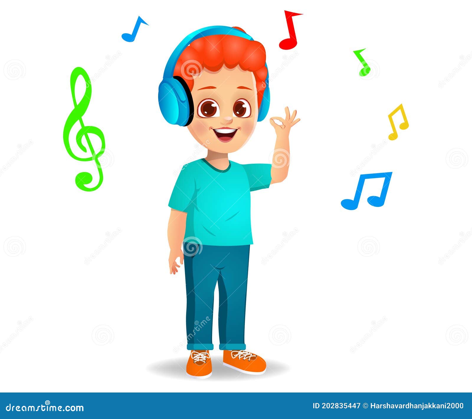 child listening to music clipart child listening to music clipart