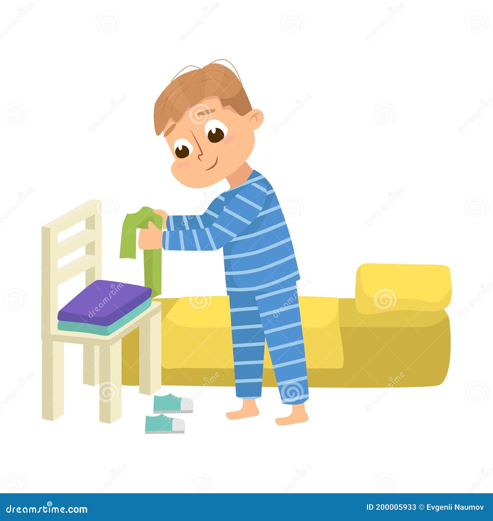 36 Getting Ready Bed Stock Illustrations Vectors Clipart