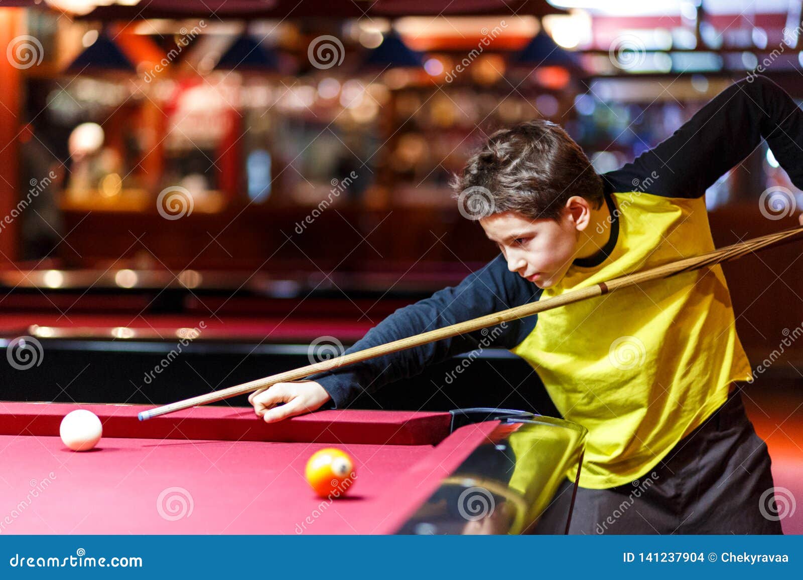 Snooker Kids Children/'s Kid/'s T-Shirt Cue Sport Player Pool Funny Cool Gift