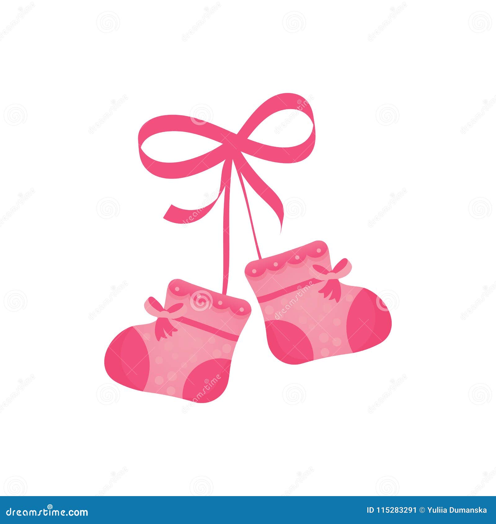 Baby Socks Ribbon Stock Illustrations – 297 Baby Socks Ribbon Stock  Illustrations, Vectors & Clipart - Dreamstime