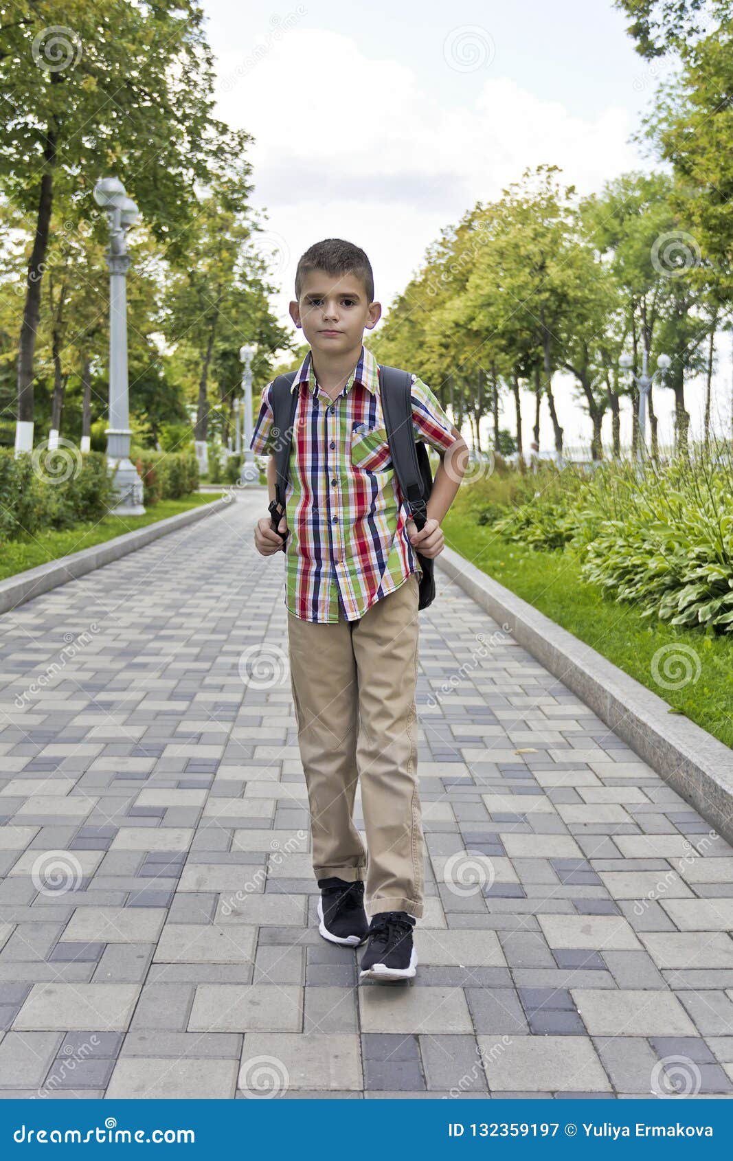 Cute Boy Eleven Years Old Stock Image Image of grimace