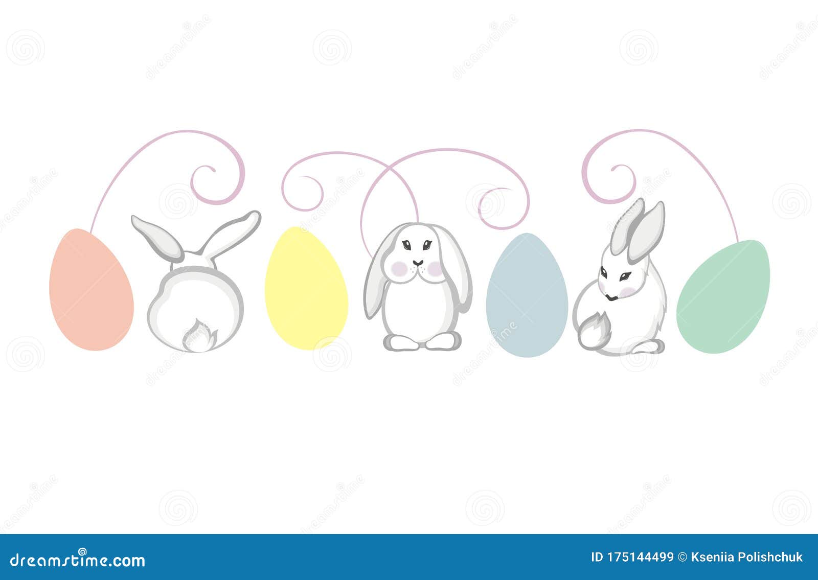 Download Cute Bunny . Bunny Face. Easter. Vector Illustration Stock ...