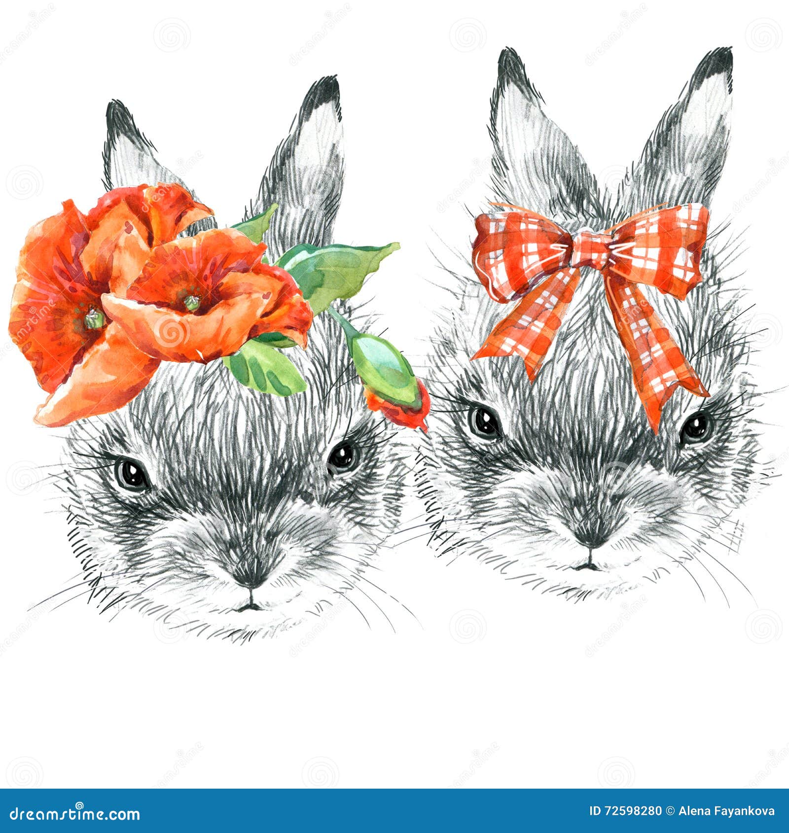Premium Photo | Pencil sketch cute rabbit animal drawing art AI Generated