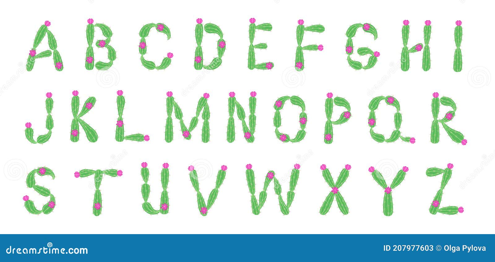 Download Cactus Font Stock Illustrations 1 091 Cactus Font Stock Illustrations Vectors Clipart Dreamstime