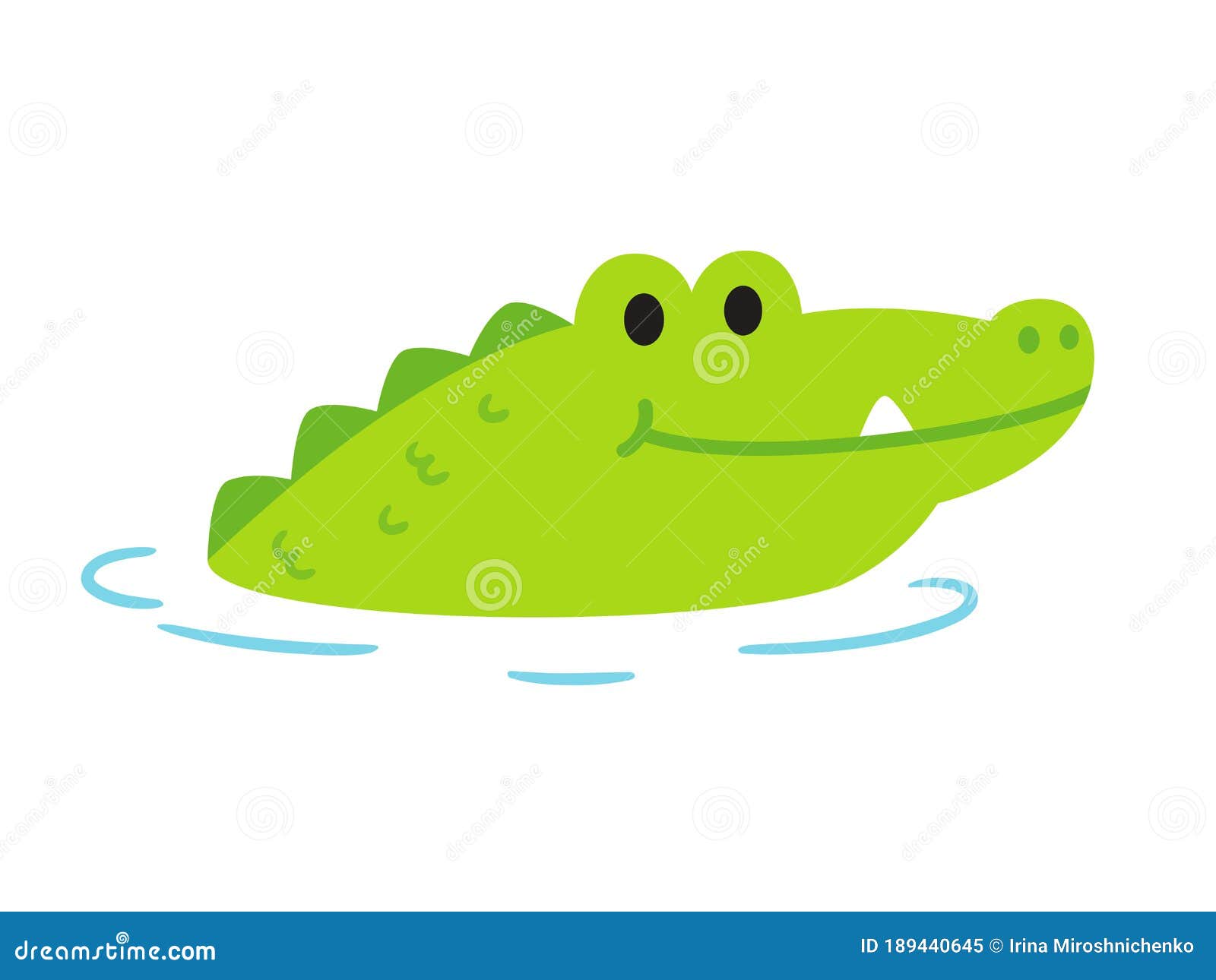 Cute cartoon alligator stock vector. Illustration of reptile - 189440645 Cute cartoon alligator stock vector. Illustration of reptile - 189440645