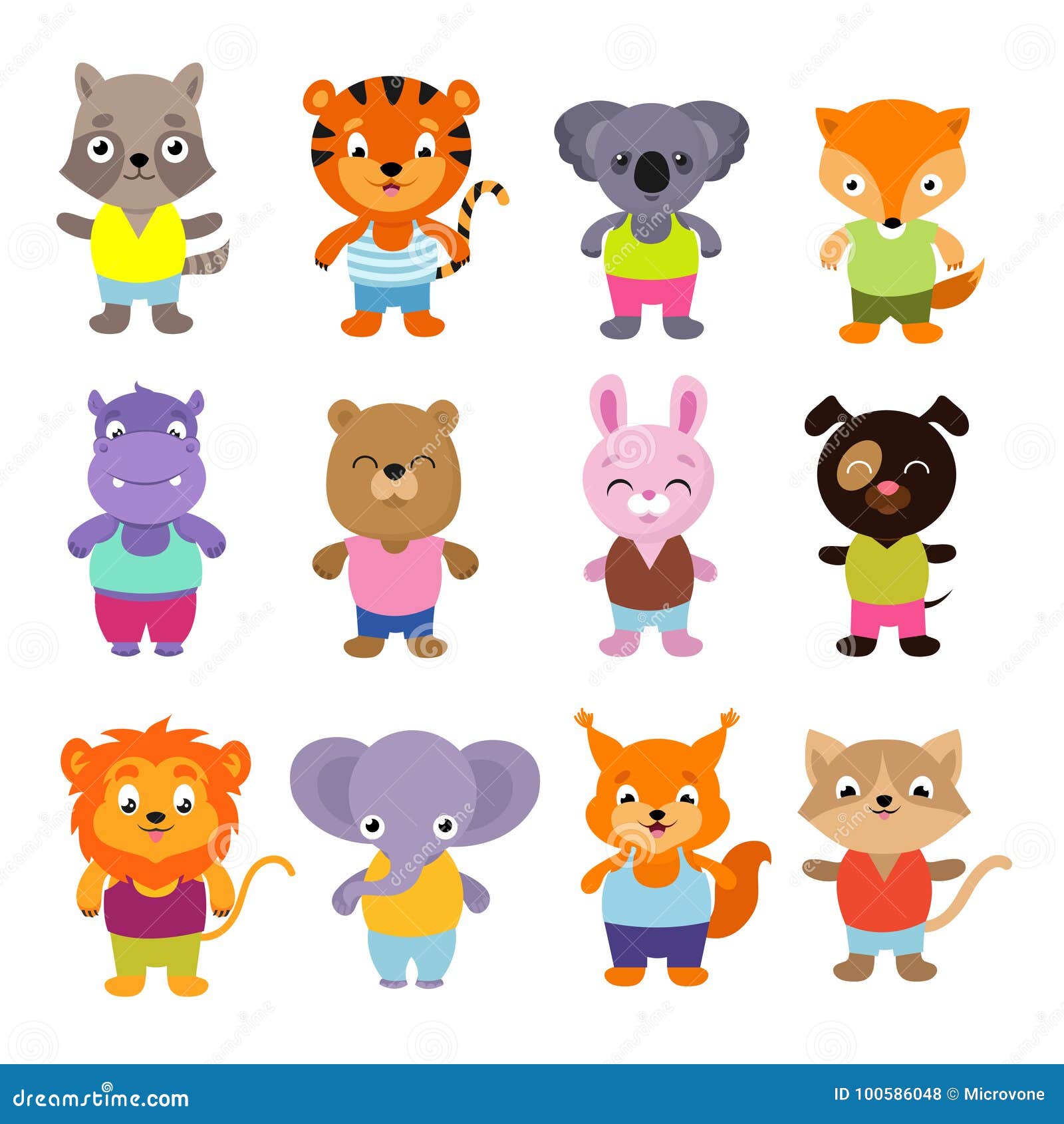 cute baby cartoon animals to draw